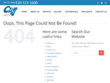 Tablet Screenshot of cliffdigital.com